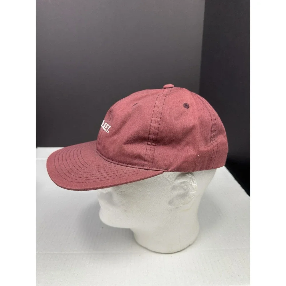 Obey Burgundy O.B.E.Y. Embroidered Logo Cap